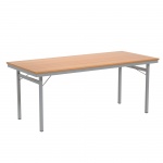 Klapptisch, 180x80 cm (B/T), 72 cm hoch, 4-Fuß, 